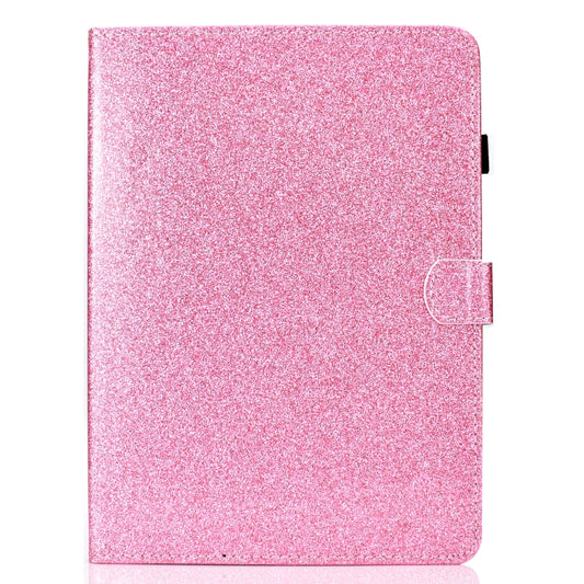 For iPad Pro 11 (2018) Varnish Glitter Powder Horizontal Flip Leather Case with Holder & Card Slot(Pink) - iPad Pro 11 (2018) Cases by buy2fix | Online Shopping UK | buy2fix