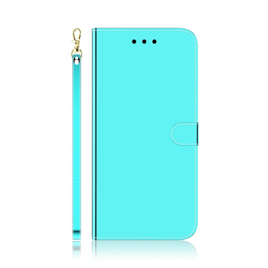 For Huawei P30 Pro Imitated Mirror Surface Horizontal Flip Leather Case with Holder & Card Slots & Wallet & Lanyard(Mint Green) by buy2fix
