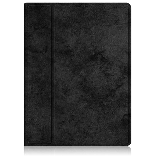 For iPad mini 2024 / mini 6 Solid Color Voltage Horizontal Flip PU Leather Tablet Case with Rotating Holder & Pen Slot & Sleep / Wake-up Function(Black) - iPad mini 6 Cases by buy2fix | Online Shopping UK | buy2fix