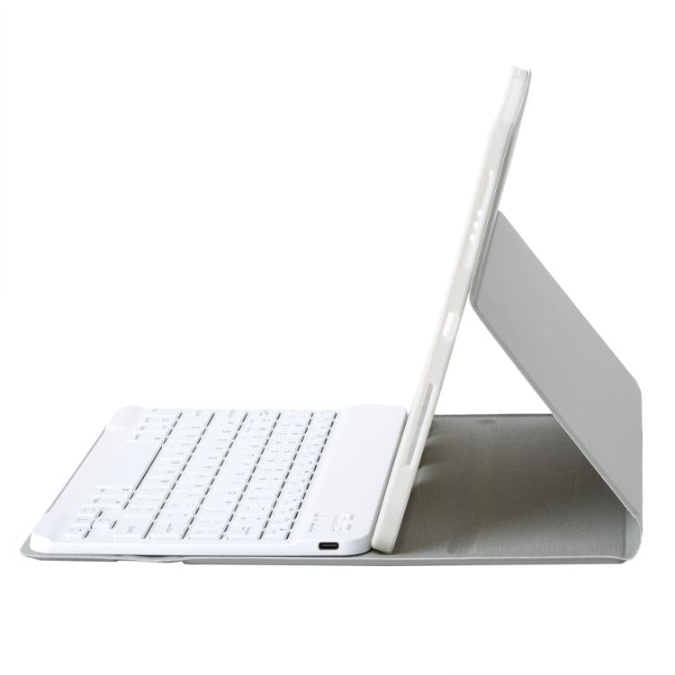 A06B Ultra-thin Detachable Bluetooth Keyboard Leather Case with Pen Slot & Holder for iPad mini 6 / mini 7(Grey) - For iPad mini by buy2fix | Online Shopping UK | buy2fix