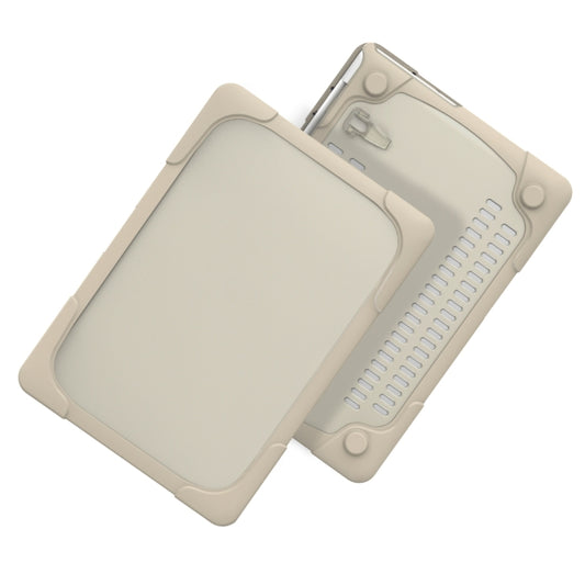 For MacBook Air 13.3 inch A1932 (2018) TPU + PC Two Color Laptop Protective Case(Khaki) - MacBook Air Cases by buy2fix | Online Shopping UK | buy2fix