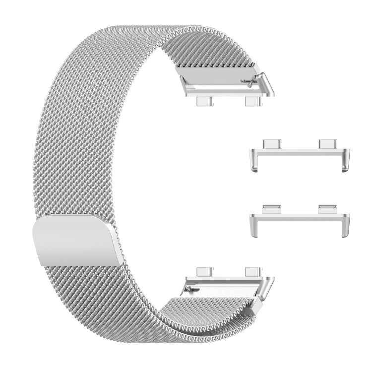 For OPPO Watch 2 42mm 1 Pair Metal Watch Band Connector(Silver) by buy2fix