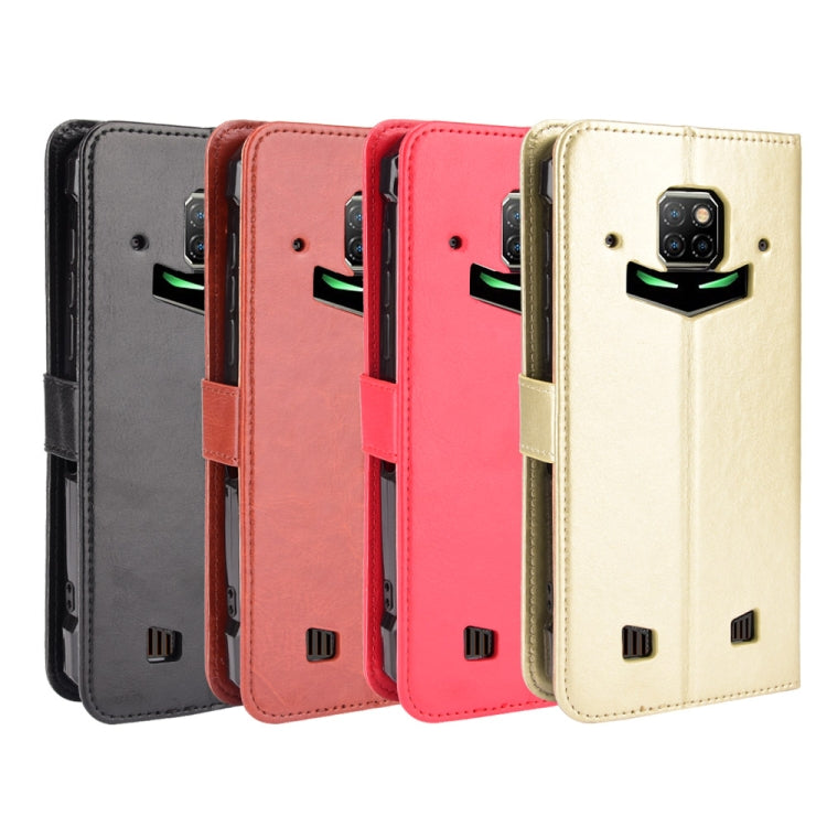 For Doogee S88 Plus / S88 Pro Crazy Horse Texture Horizontal Flip Leather Case with Holder & Card Slots & Lanyard(Brown) by buy2fix