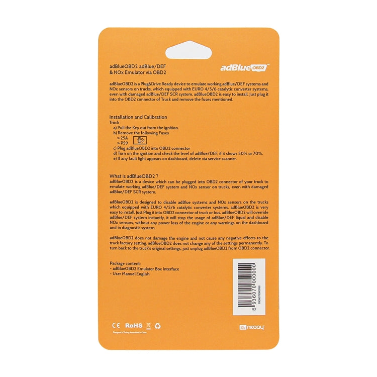 Adblue OBD2 Emulator for Renault Trucks by buy2fix