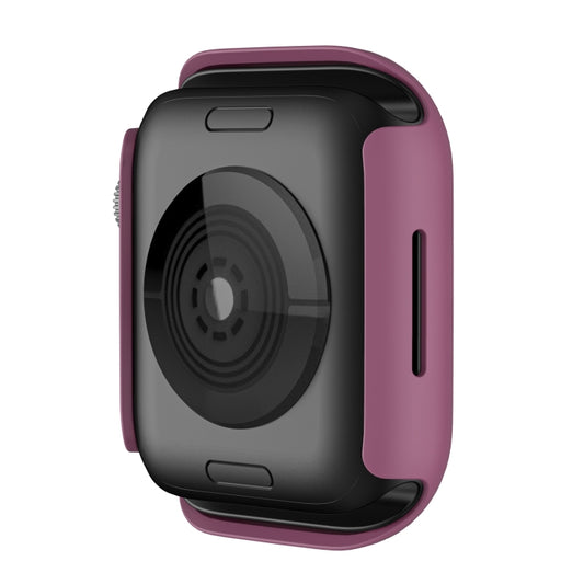 Shockproof TPU Protective Case For Apple Watch Series 9 / 8 / 7 41mm(Wine Red) by buy2fix
