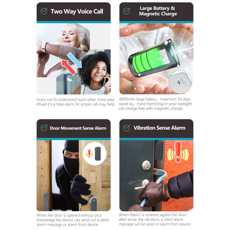 REACHFAR V23 4GInternet Door Sensor Alarm Home Door Window Sensor Alarm by REACHFAR