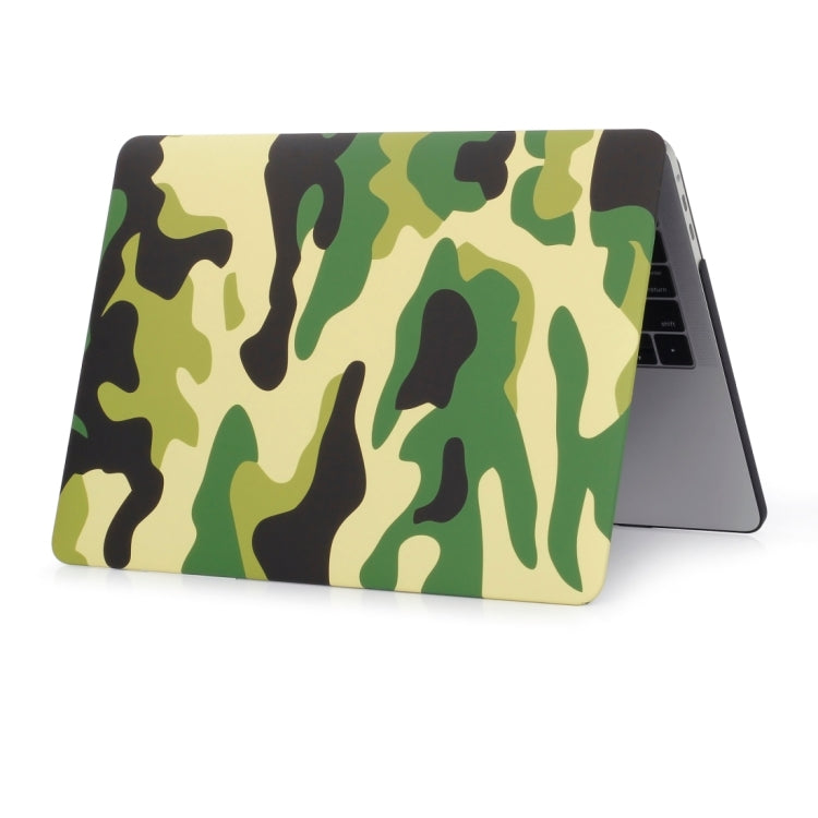 For MacBook Retina 12 inch A1534 Camouflage Pattern Laptop Water Decals PC Protective Case(Green Camouflage) by buy2fix