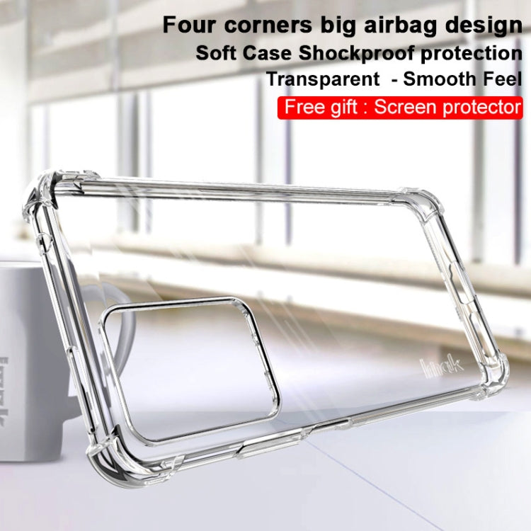 For Xiaomi Mi 11T Pro / Mi 11T IMAK All-inclusive Shockproof Airbag TPU Case with Screen Protector(Transparent) by imak