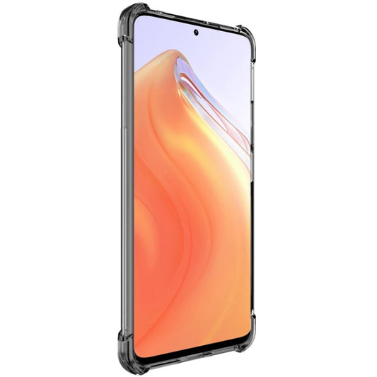 For Xiaomi Mi 11T Pro / Mi 11T IMAK All-inclusive Shockproof Airbag TPU Case with Screen Protector(Transparent Black) by imak