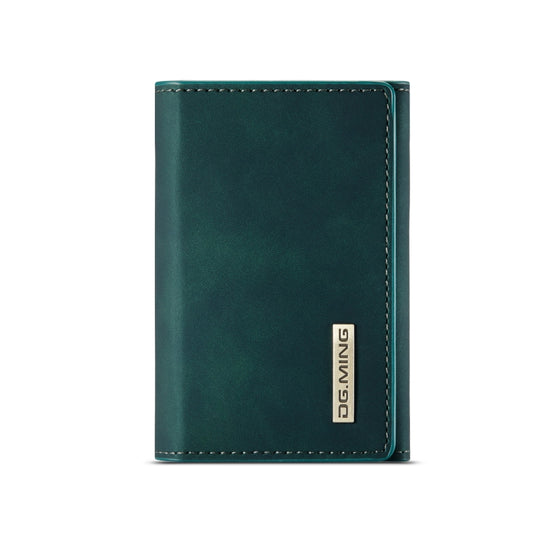 DG.MING M1 Series 3-Fold Multi Card Wallet(Green) by DG.MING