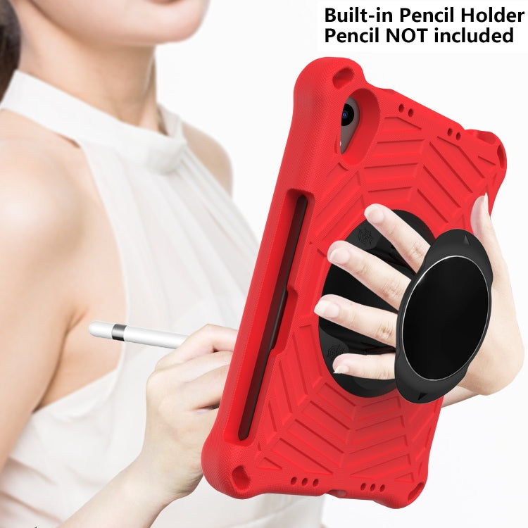 For iPad mini 2024 / mini 6 Spider King EVA Tablet Case with Shoulder Strap & Holder & Pen Slot(Red) - iPad mini 6 Cases by buy2fix | Online Shopping UK | buy2fix