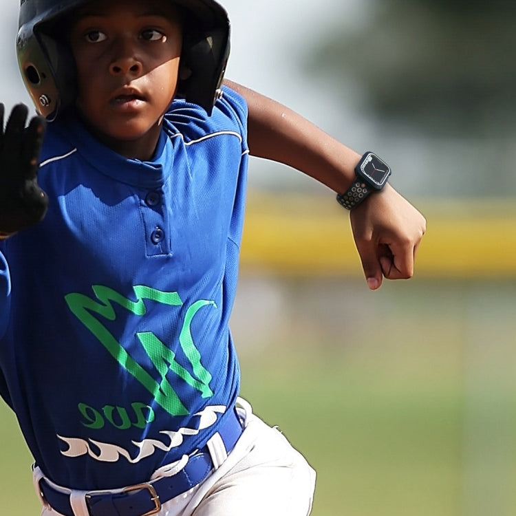 Shockproof PC Protective Case For Apple Watch Series 9 / 8 / 7 41mm(Pink + White) by buy2fix