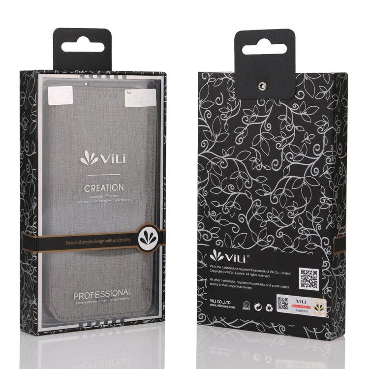 For Nokia 6.2 & 7.2 ViLi Shockproof TPU + PU Horizontal Flip Protective Case with Card Slot & Holder(Black) - Nokia Cases by ViLi | Online Shopping UK | buy2fix