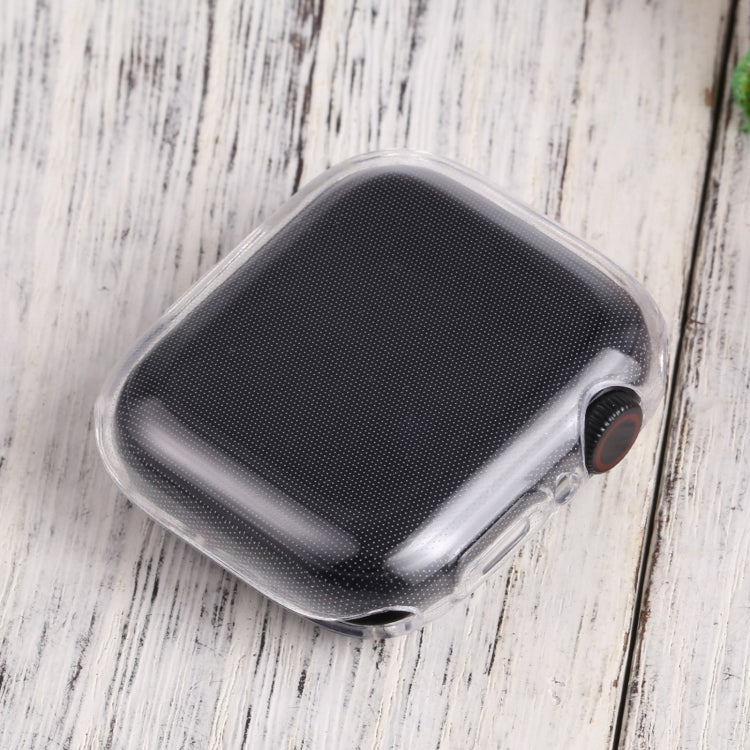 Shockproof TPU All-inclusive Protective Case For Apple Watch Series 9 / 8 / 7 41mm(Transparent) by buy2fix