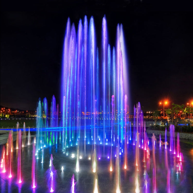 12W Landscape Colorful Color Changing Ring LED Stainless Steel Underwater Fountain Light(Colorful) by buy2fix