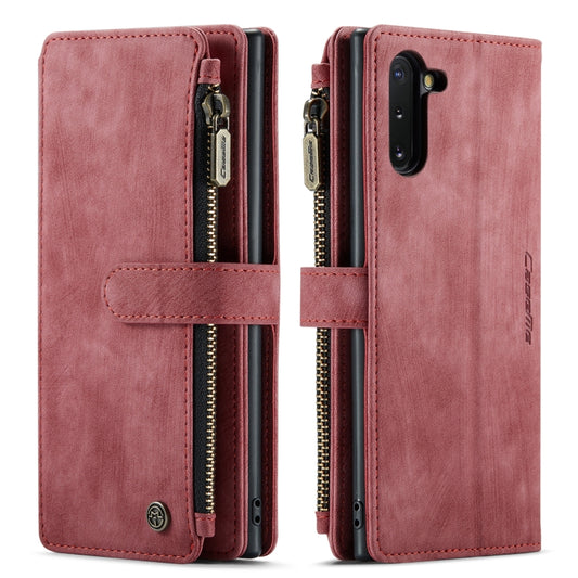 For Samsung Galaxy Note10 CaseMe-C30 Multifunctional Horizontal Flip PU + TPU Phone Case(Red) - Galaxy Phone Cases by CaseMe | Online Shopping UK | buy2fix
