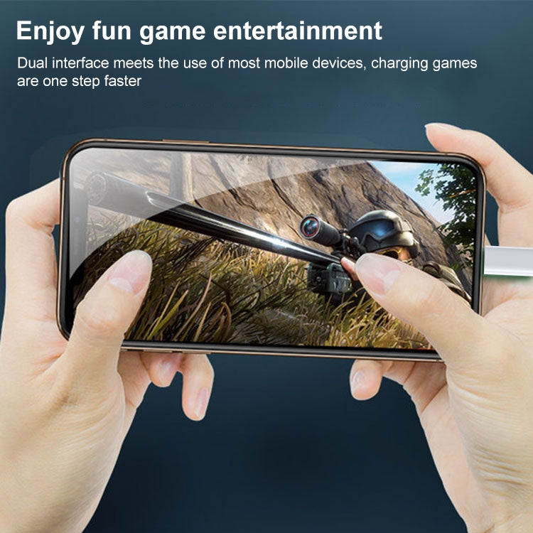 20W PD USB-C / Type-C to 8 Pin Data Cable, Cable Length: 1m(White) by buy2fix