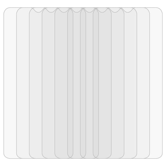 50 PCS 0.26mm 9H 2.5D Tempered Glass Film For Doogee Y8C by buy2fix