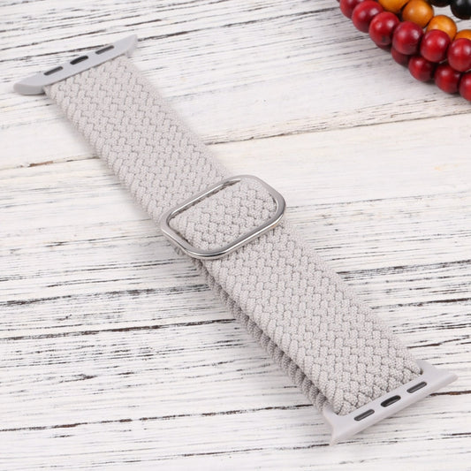 Nylon Braid Strap Watch Band For Apple Watch Ultra 49mm&Watch Ultra 2 49mm / Series 9&8&7 45mm / SE 3&SE 2&6&SE&5&4 44mm / 3&2&1 42mm(7) by buy2fix