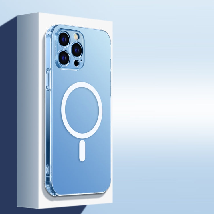 For iPhone 13 Pro Matte Glass Magsafe Magnetic Phone Case by buy2fix