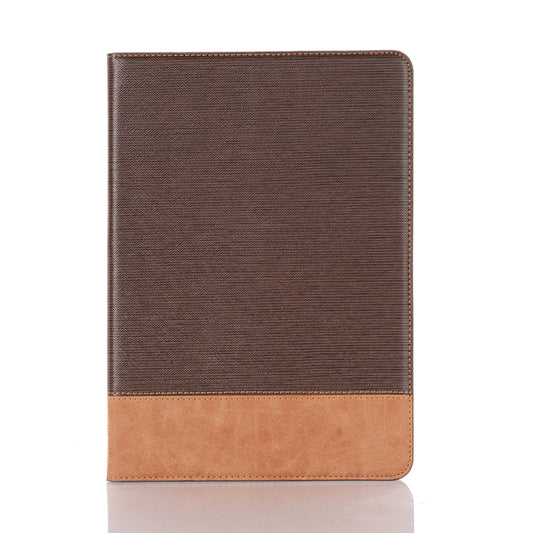 For iPad 10.2 / 10.5 Cross Texture Horizontal Flip PU Leather Case with Holder & Card Slots & Wallet(Coffee) - iPad 10.2 Cases by buy2fix | Online Shopping UK | buy2fix