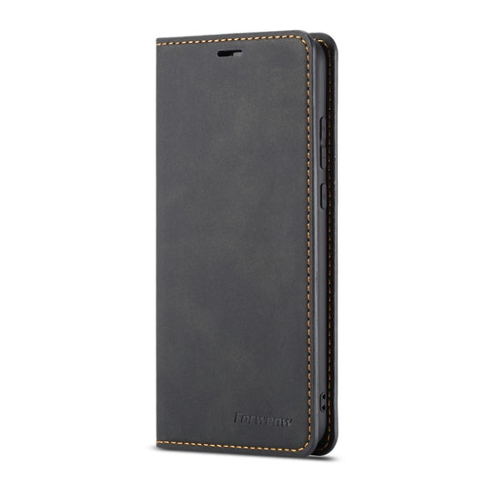 For Huawei P20 Pro Forwenw Dream Series Oil Edge Strong Magnetism Horizontal Flip Leather Case with Holder & Card Slots & Wallet & Photo Frame(Black) - Huawei Cases by Forwenw | Online Shopping UK | buy2fix