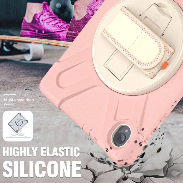 For Lenovo Tab K10 / M10 Plus Silicone + PC Protective Tablet Case(Cherry Blossom Pink) - Lenovo by buy2fix | Online Shopping UK | buy2fix