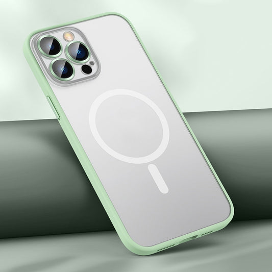 For iPhone 13 Pro Max MagSafe Matte Phone Case (Green) by buy2fix
