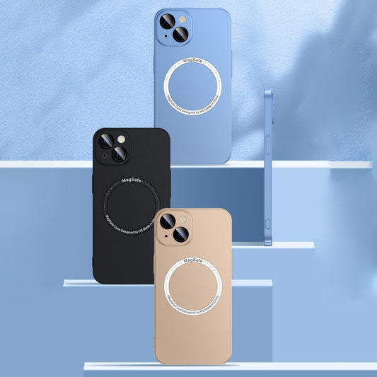 For iPhone 13 Pro Max Frosted PC Magsafe Case (Navy Blue) by buy2fix