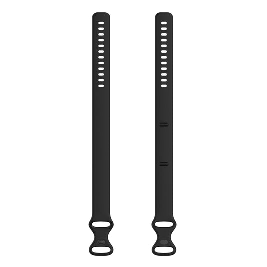 For Amazon Halo 1st Generation Butterfly Buckle Solid Color Silicone Watch Band(Black) by buy2fix