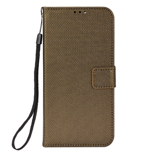 For Ulefone Note 6/ Note 6P Diamond Texture Leather Phone Case(Copper) by buy2fix