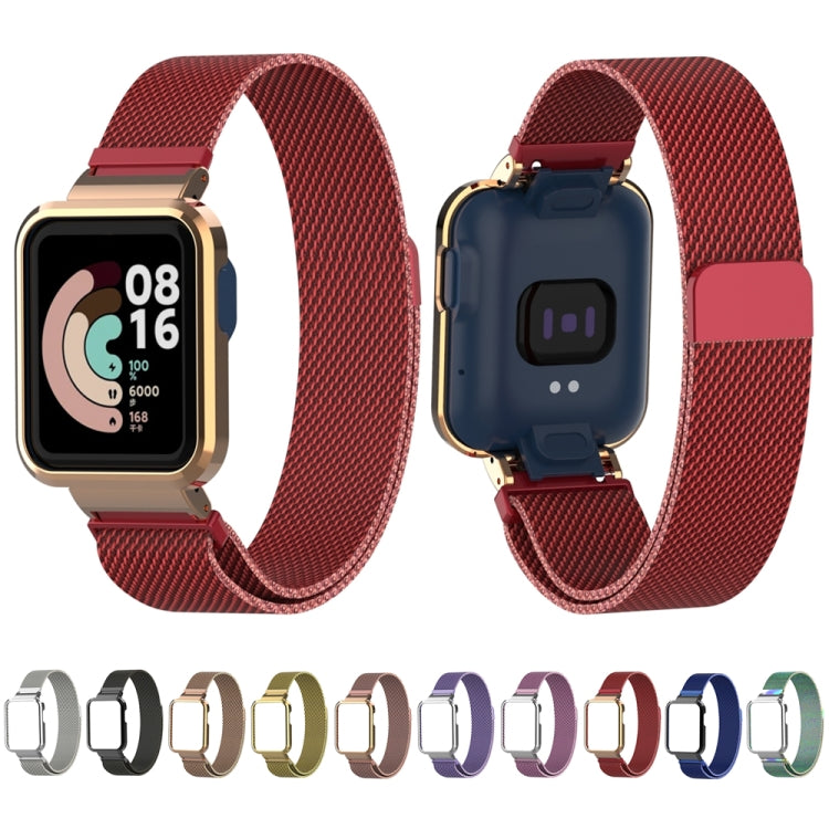 For Xiaomi Mi Watch Lite / Redmi Watch Milanese Magnetic Metal Watchband(Colorful) by buy2fix