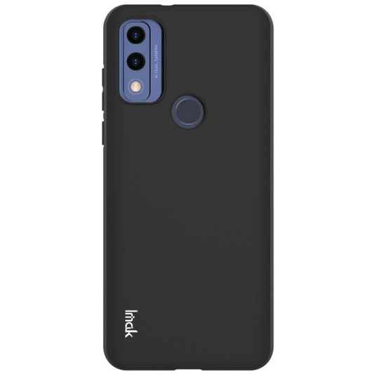 For Motorola G Pure imak UC-3 Series Shockproof Frosted TPU Phone Case(Black) by imak