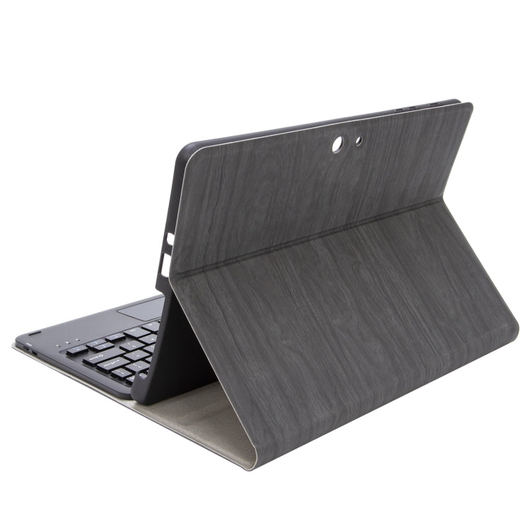 SFGO-A Tree Texture Bluetooth Keyboard Leather Case with Touchpad For Microsoft Surface Go 4 / 3 / 2 / 1(Black + Black) by buy2fix