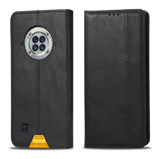 For Doogee S96 Pro Magnetic Buckle Retro Texture Leather Phone Case(Black) by buy2fix