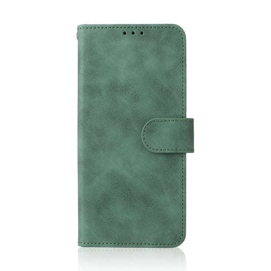 For Umidigi Power 5S Skin Feel Magnetic Buckle Calf Texture PU Phone Case(Green) by buy2fix