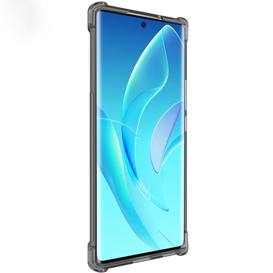 For Honor 60 5G imak All-inclusive Shockproof Airbag TPU Case with Screen Protector(Transparent Black) by imak