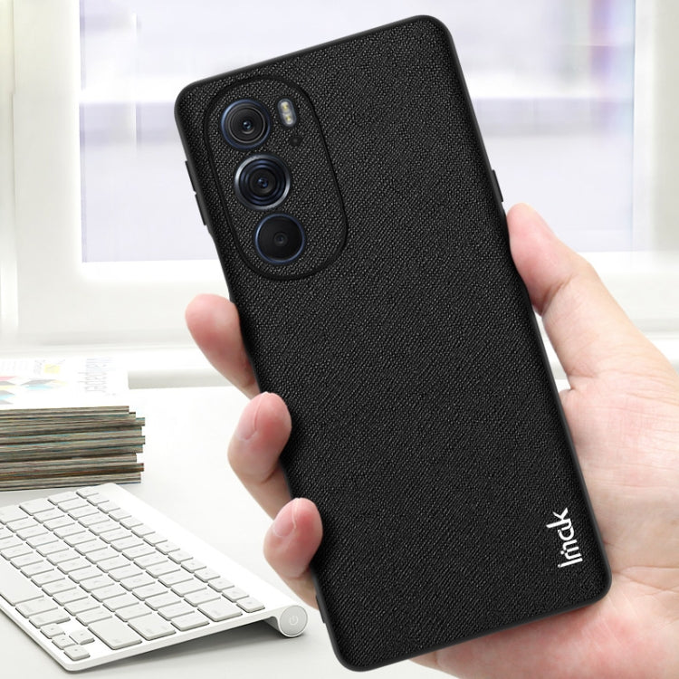 For Motorola Moto Edge X30 5G imak LX-5 Series PC + TPU Case with Screen Protector(Cross Texture) by imak