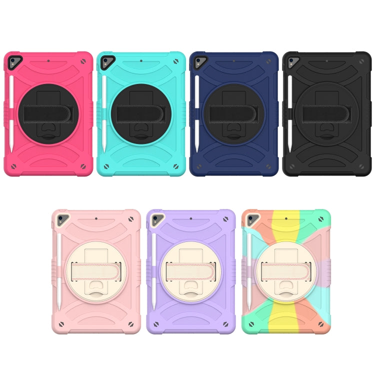For iPad 10.2 2021 / 2020 / 2019 PC + Silicone Combination Tablet Case(Navy Blue) - iPad 10.2 Cases by buy2fix | Online Shopping UK | buy2fix