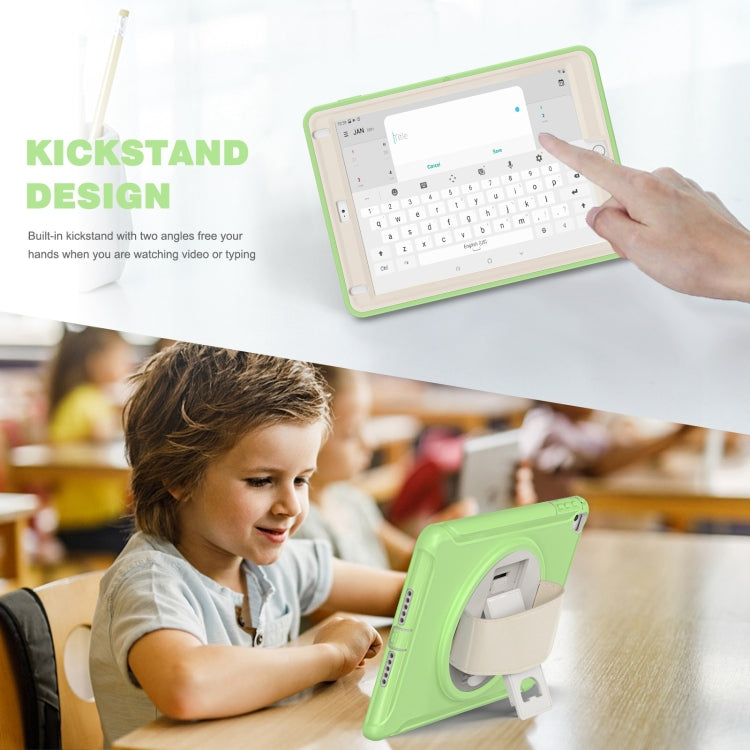 360 Degree Rotation PC + TPU Tablet Case For iPad 9.7 2018 / 2017(Matcha Green) - iPad 9.7 (2018) & (2017) Cases by buy2fix | Online Shopping UK | buy2fix