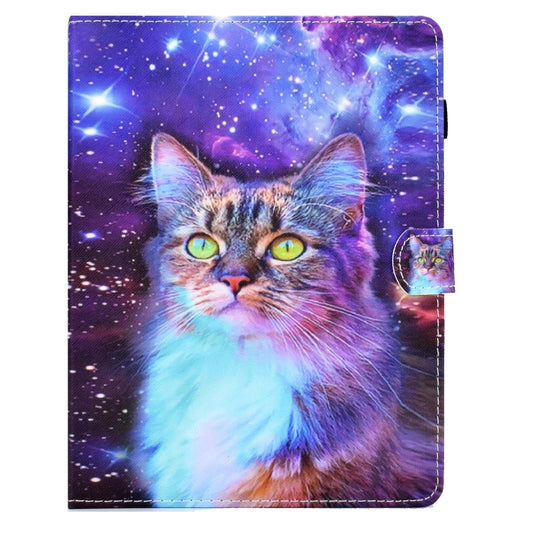 For 7 inch Tablet Electric Pressed TPU Leather Tablet Case(Star Cat) - 7 inch by buy2fix | Online Shopping UK | buy2fix