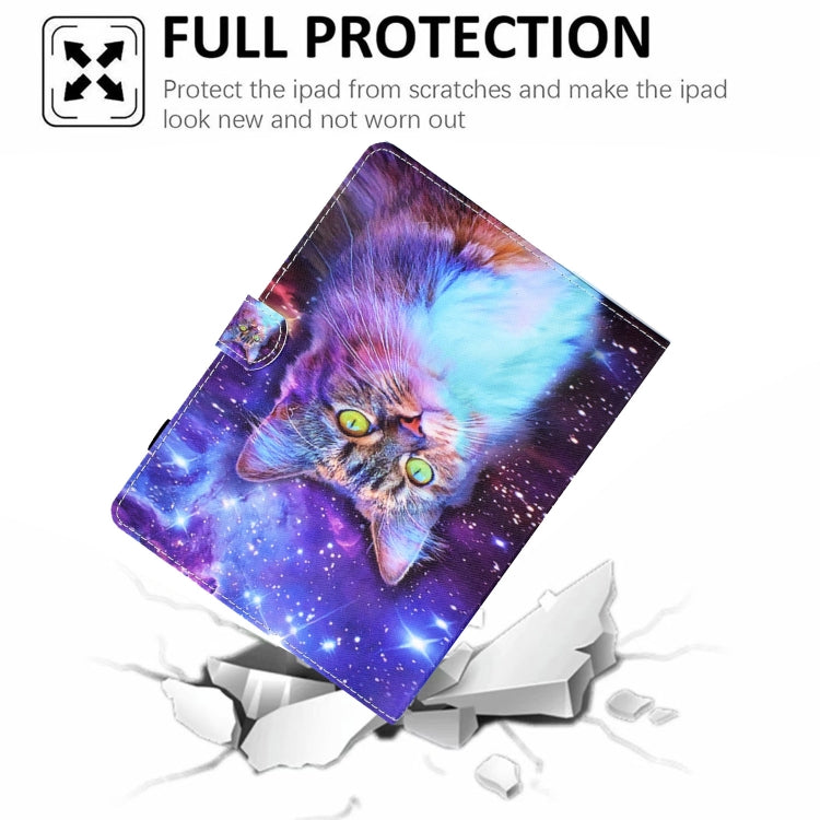 For 7 inch Tablet Electric Pressed TPU Leather Tablet Case(Star Cat) - 7 inch by buy2fix | Online Shopping UK | buy2fix