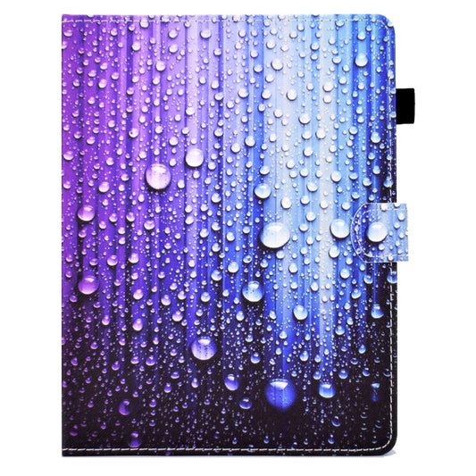 For 10 inch Tablet Electric Pressed TPU Leather Tablet Case(Water Droplets) - 10 - 11 inch by buy2fix | Online Shopping UK | buy2fix
