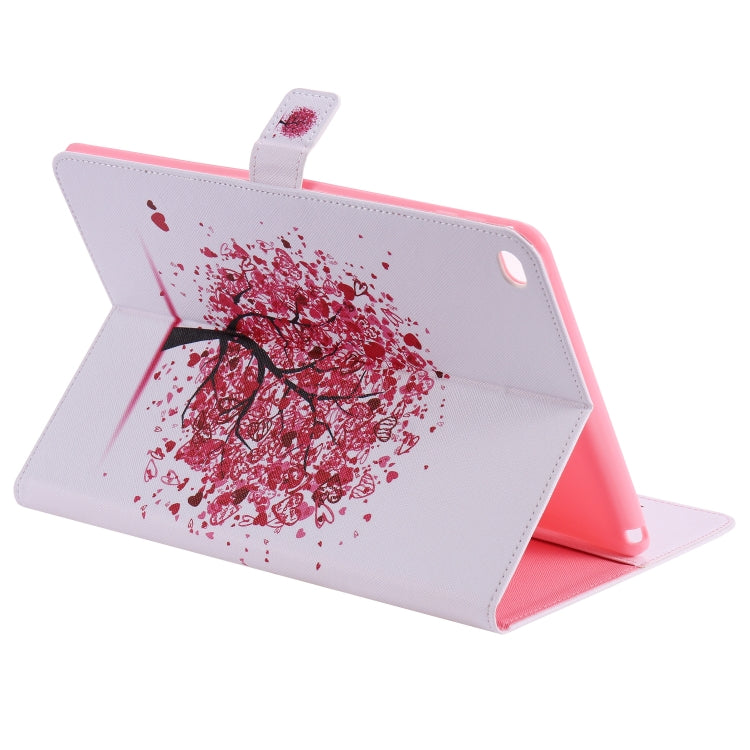 For iPad 5 & 6 Colored Drawing Pattern Horizontal Flip PU Leather Case with Holder & Card Slots & Wallet & Sleep / Wake-up Function(Colored Tree) - More iPad Cases by buy2fix | Online Shopping UK | buy2fix