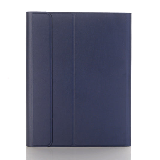 A08B Bluetooth Keyboard Leather Case with Holder & TPU Pen Slot For Samsung Galaxy Tab A8 10.5 2021 SM-X205 / SM-X200(Blue) by buy2fix