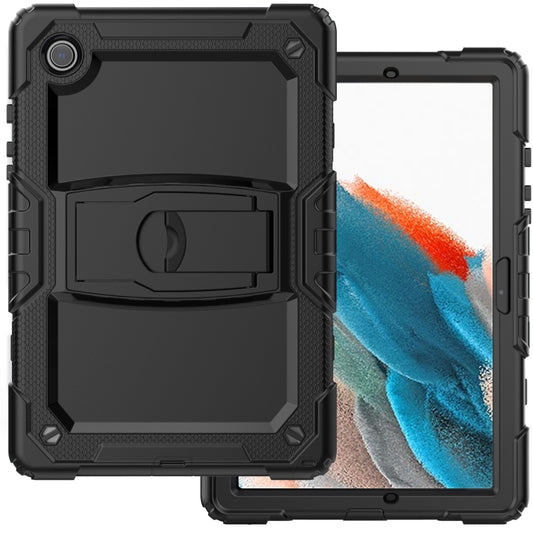 For Samsung Galaxy Tab A8 10.5 2021 Shockproof Black Silicone + PC Tablet Protective Case(Black) - Other Galaxy Tab PC by buy2fix | Online Shopping UK | buy2fix
