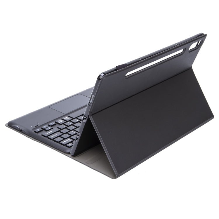 AM17-A TPU Detachable Bluetooth Keyboard Leather Case with Bracket & Touchpad For Lenovo Xiaoxin Pad Pro 12.6 inch TB-Q706F(Black) by buy2fix
