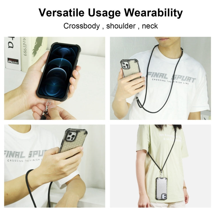 Adjustable Detachable Neck Lanyard for All Phones Case(Black) - Lanyards & Wrist Straps by buy2fix | Online Shopping UK | buy2fix