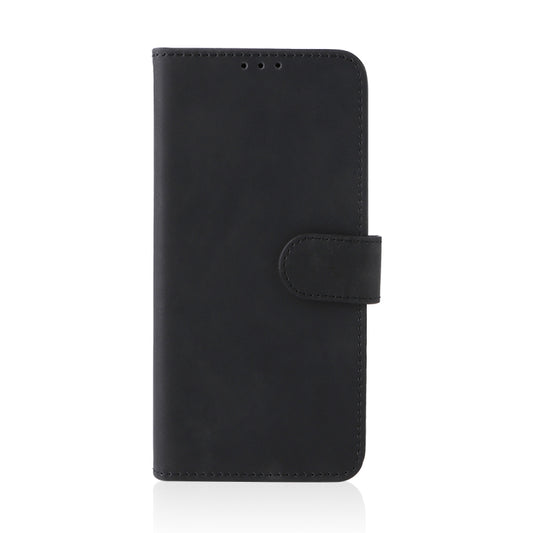 For Blackview A55 Skin Feel Magnetic Buckle Leather Phone Case(Black) by buy2fix