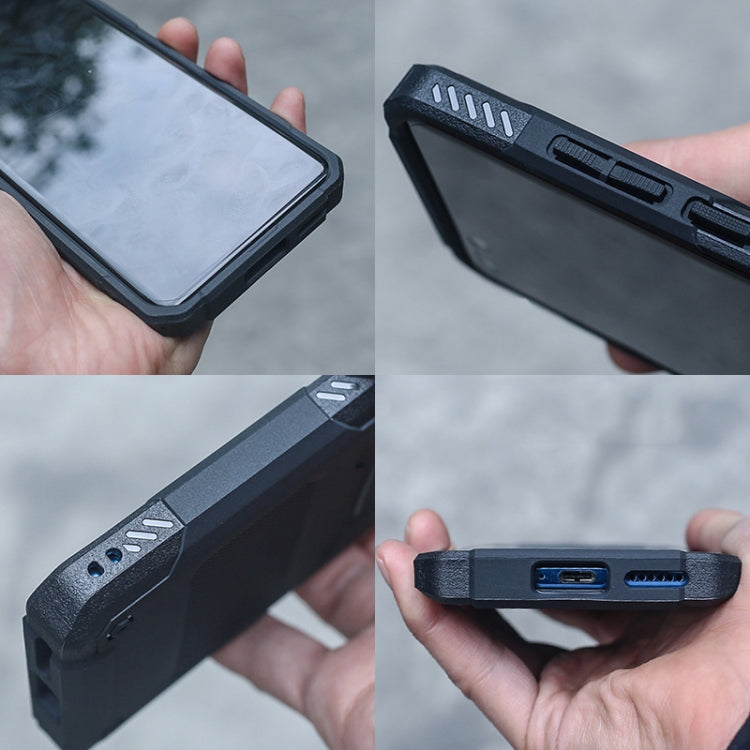 For Huawei P40 FATBEAR Armor Shockproof Cooling Phone Case(Black) by FATBEAR